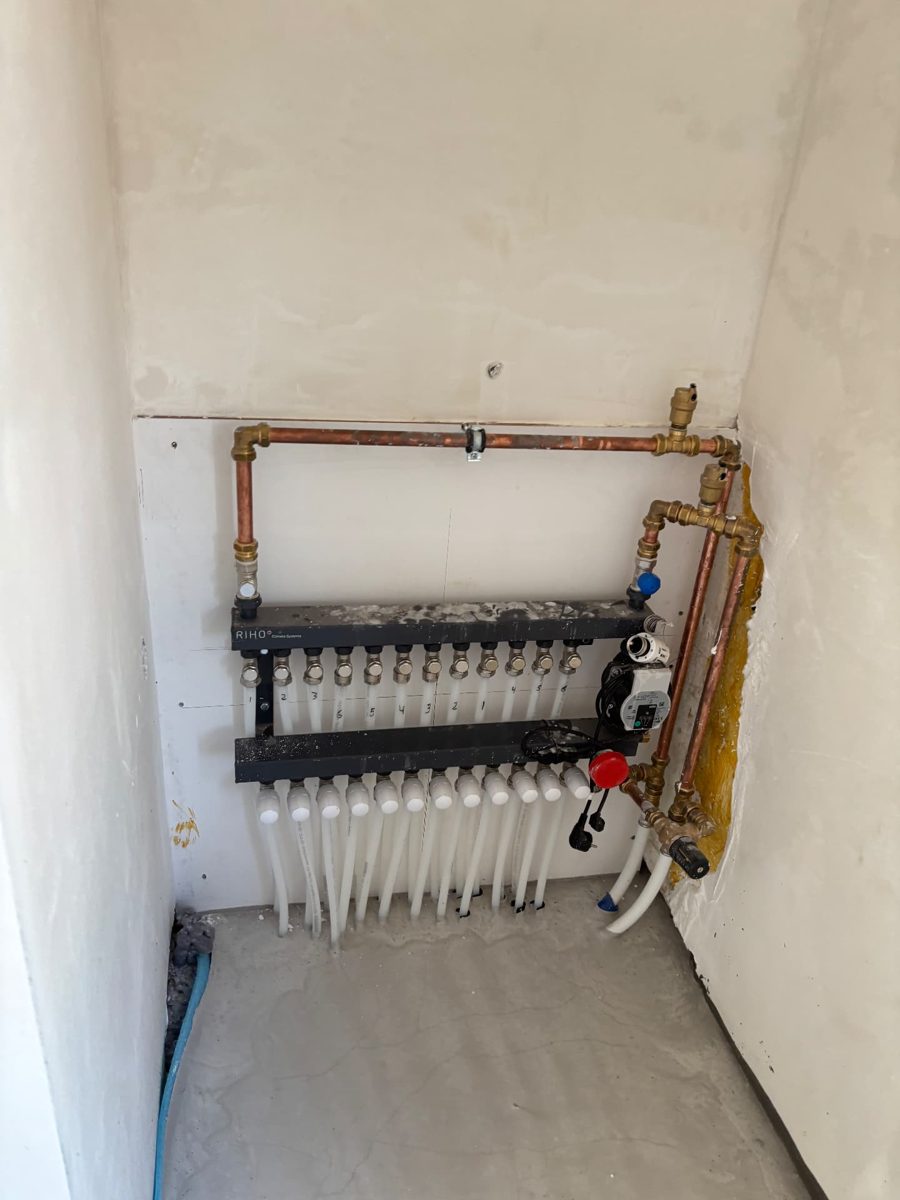 Verdeler voor vloerverwarming